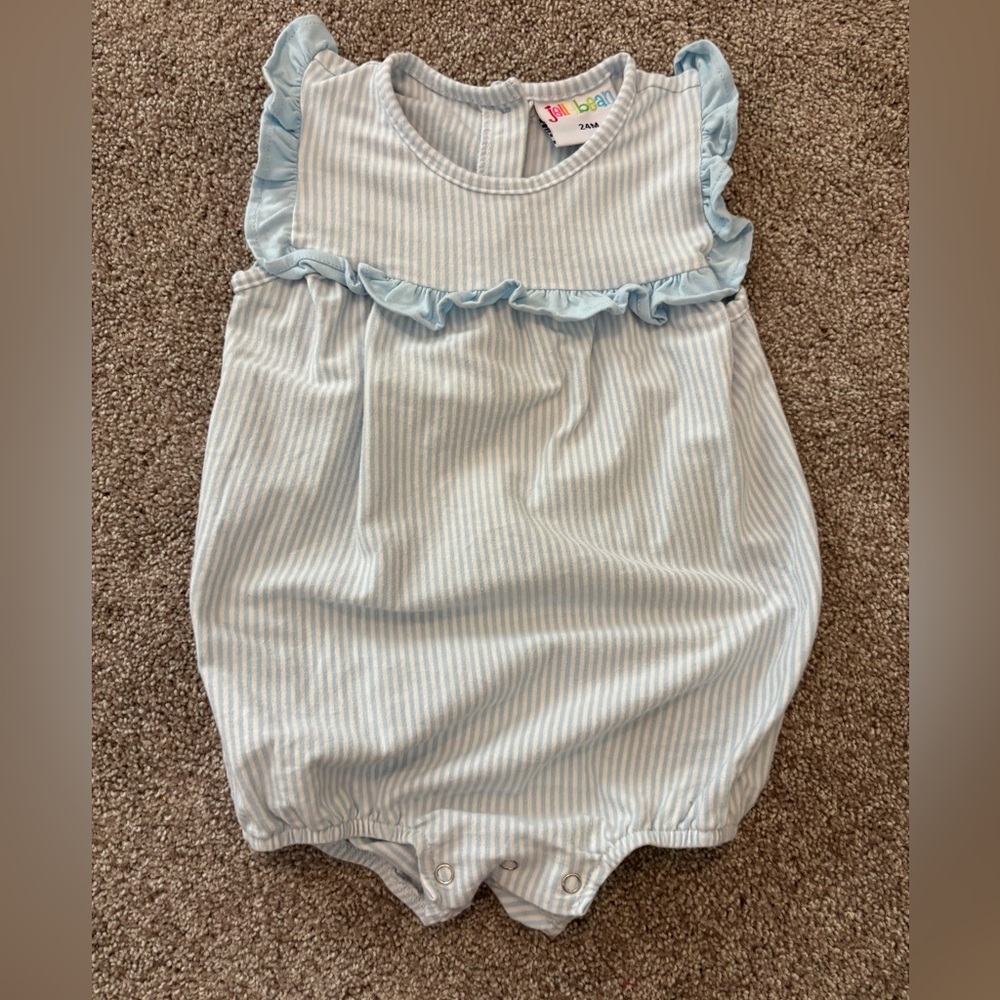 Jellybean knit stripe bubble